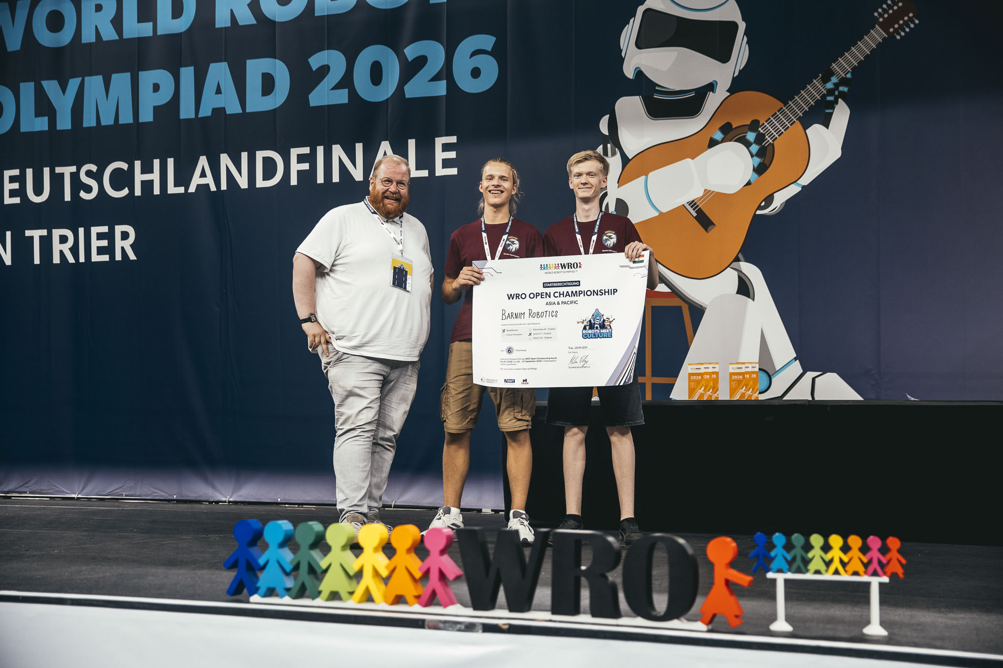 6.Platz beim Deutschlandfinale der WRO in Trier 2026